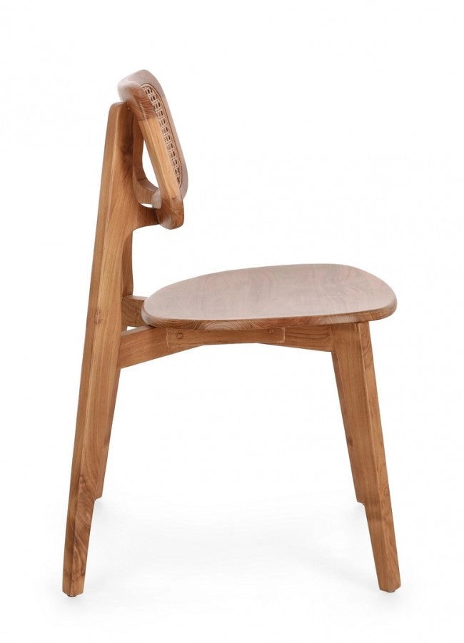Set 2 Sedie 47x56x83 cm Yves in Legno