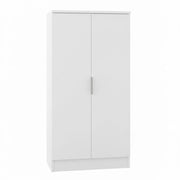 Mobile Porta Scarpe Armadio Multiuso Con 2 Ante E 6 Ripiani Estraibili Scarpiera Salvaspazio Design Moderno Minimal Per Ingresso Corridoio Camera Ripostiglio 108 X 55 X 39.6 Cm Bianco