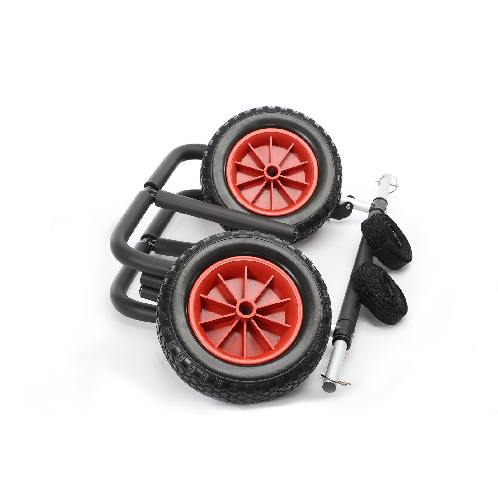 Toboli Carrello di trasporto per 2 tavole da surf SUP Richiudibile Max 45 kg Pneumatici in PU