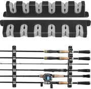 Hanger per canna da pesca - rack per canne da pesca - attacco a parete per canna da pesca orizzontale per garage e barche