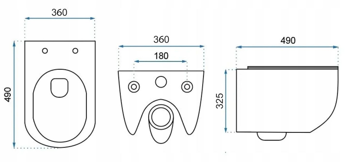 Vaso Wc Sospeso Rea Richard Tornado