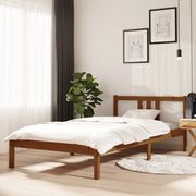 Giroletto senza Materasso Ambra in Legno Massello 100x200 cm 814877