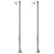 Doccia da Giardino 215 cm in Acciaio Inossidabile CFW3010416
