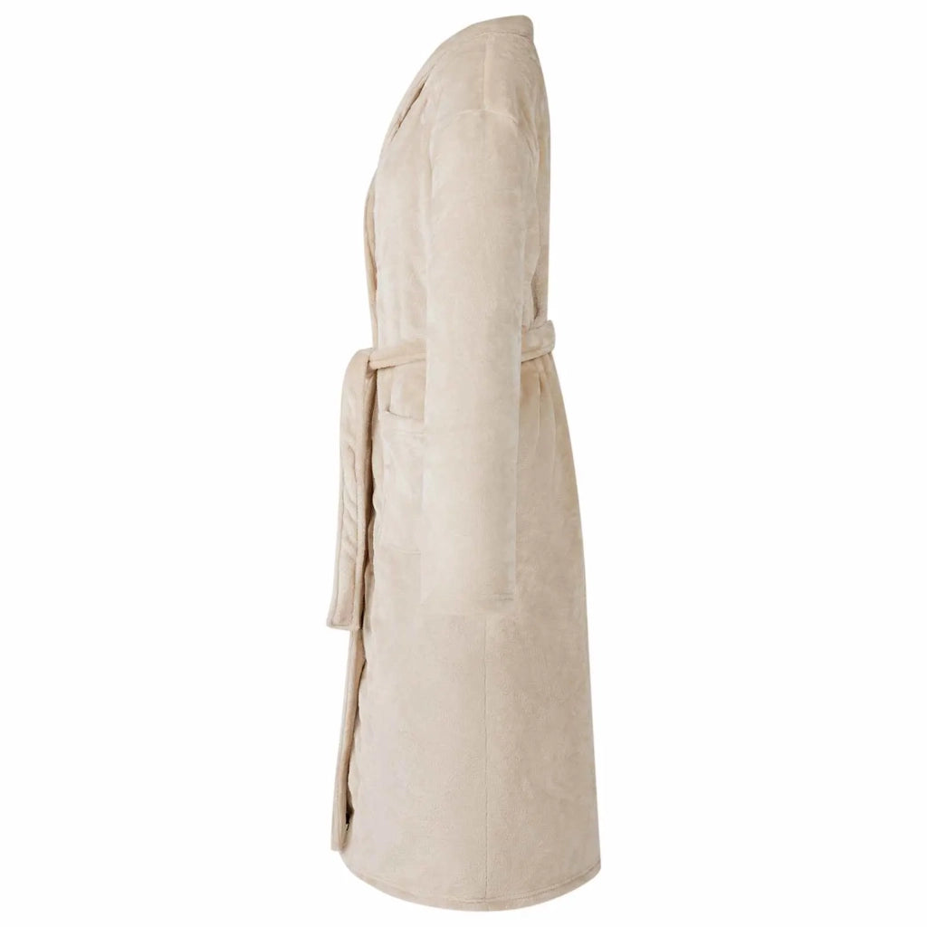 Accappatoio senza Cappuccio Beige xxl Flanella CFW5927986