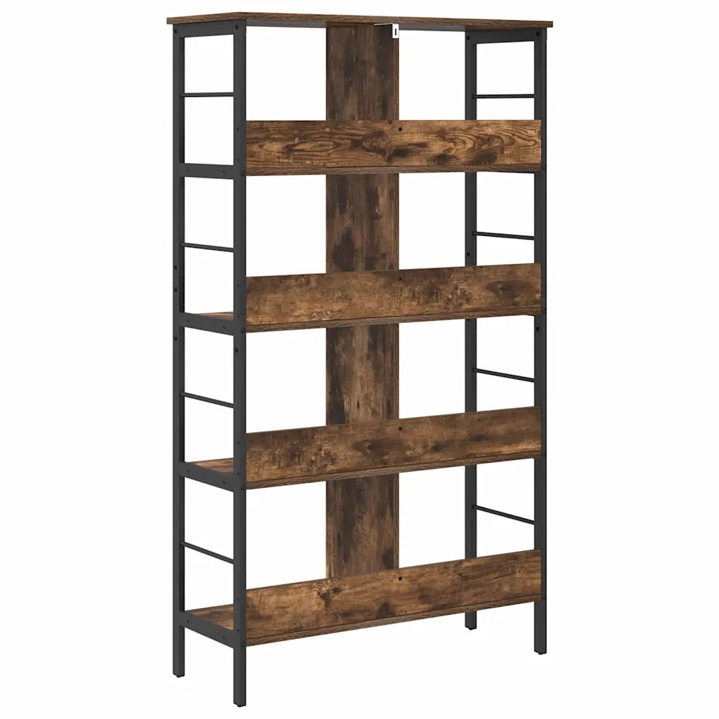 Libreria Rovere fumé 82 x 32 x 144,5 cm Legno multistrato