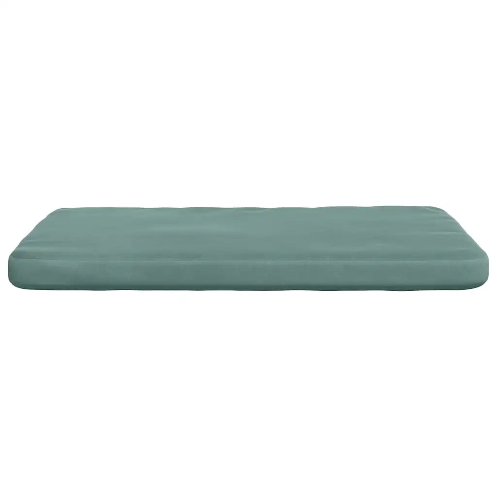 Cuscini per Seduta 4 pcs Verde Mare 40 x 40 x 3 cm Velluto 42015216