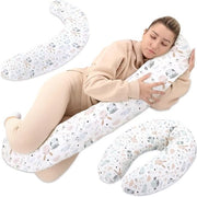 Cuscino di allattamento, cuscino laterale, cuscino in cotone - cuscino per gravidanza, cuscino di supporto