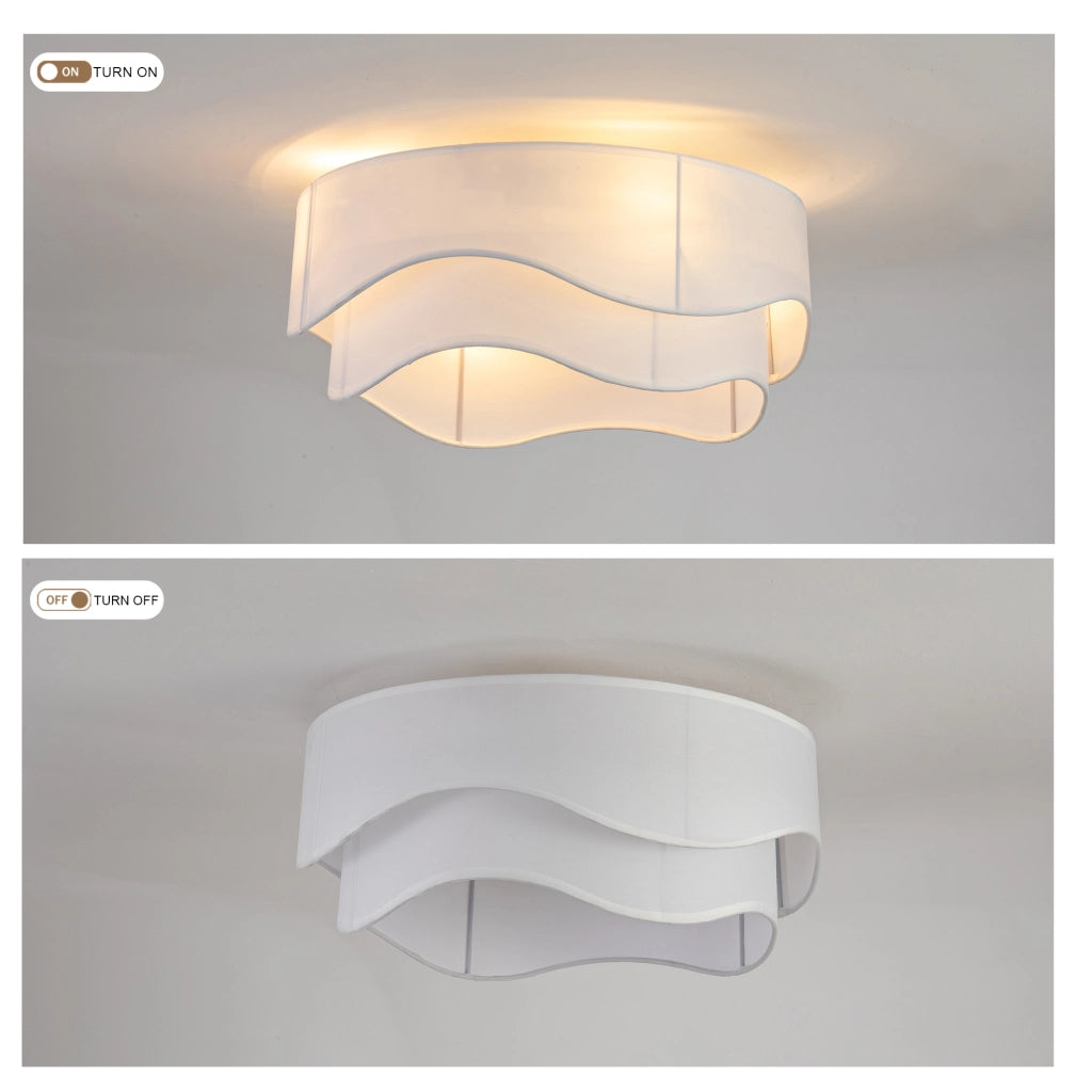 Ventilatore da soffitto moderno 19 pollici, pale ABS, doppio controllo app e telecomando, 6 velocit¨¤ reversibili, ideale per camere e bambini