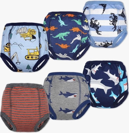 Set di 6 pantaloni di addestramento per bambini, abitini per bambini, pantaloni di addestramento per bambini, abitini per bambini, modello 9T/160, 9 anni