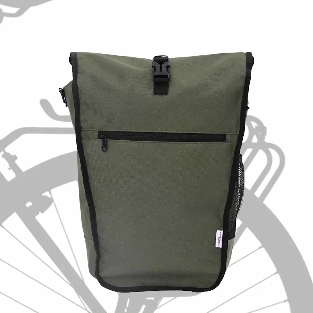 Borsa per biciclette Oliva 34 x 16 x 59 cm Poliestere 42008098