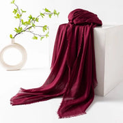 Schiacciatina da donna per estate, lenti e estati, colori uniformi, protezione solare, ombrelloni, schiacciate da donna, foulard, grande lunga schiacciatina leggera di rete 190*100cm