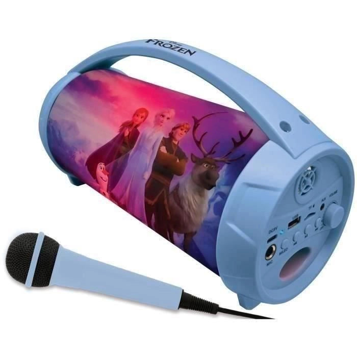 Altoparlante Bluetooth wireless illuminato con microfono Frozen