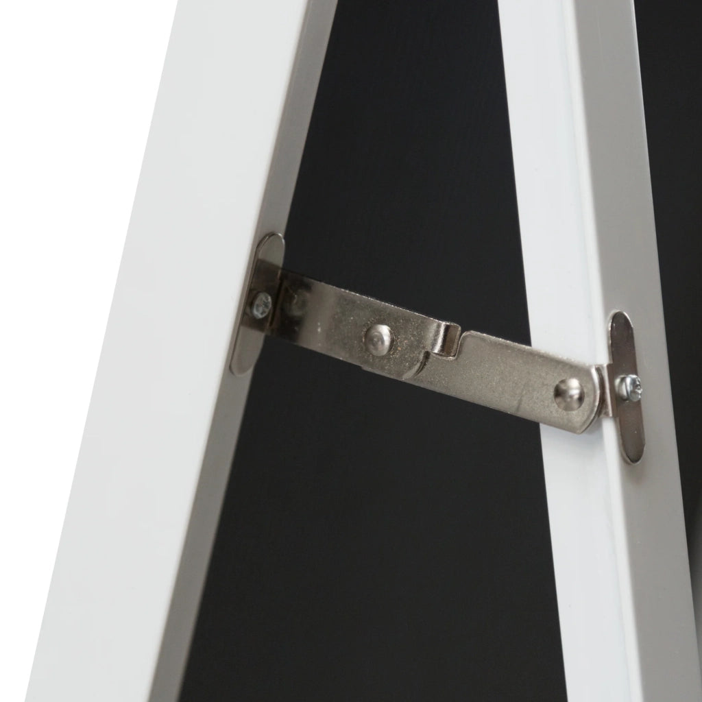 Specchio a figura intera basculante 150 x 35 cm bianco 03_0007968
