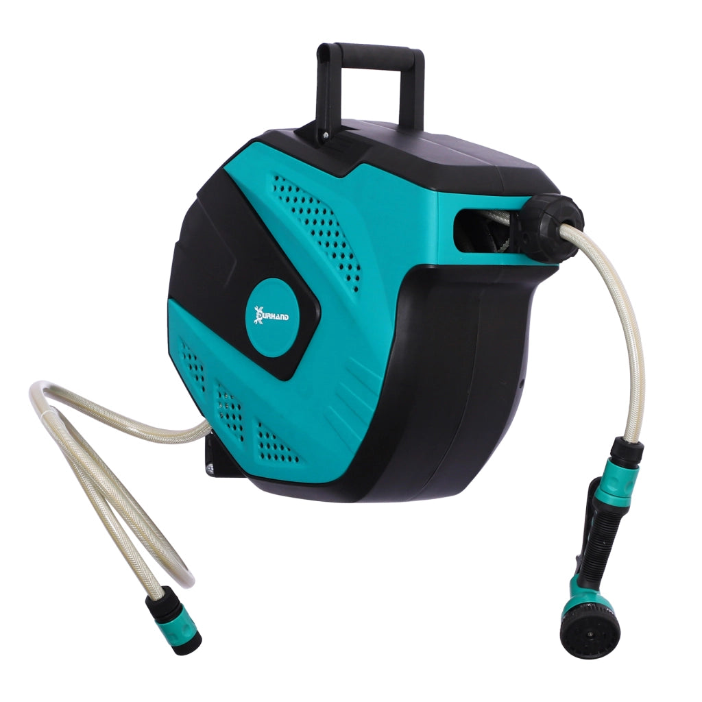 Mobile da bagno con porta asciugamani e scatola per tubo doccia ¨C zephmum ¨C Verde, Nero, 15 m