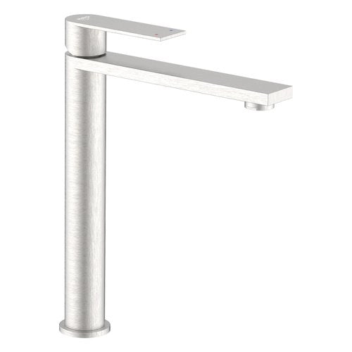 Miscelatore lavabo idro bric scarub1502ac solar bocca alta spazzolato