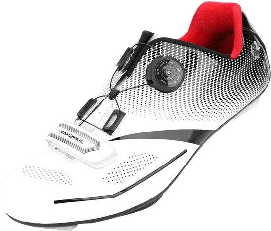Sistema di Blocco SPD Antiscivolo per Biciclette da Corsa per Uomini – Respira e Stile – Scarpe da Ciclismo per Adulti .