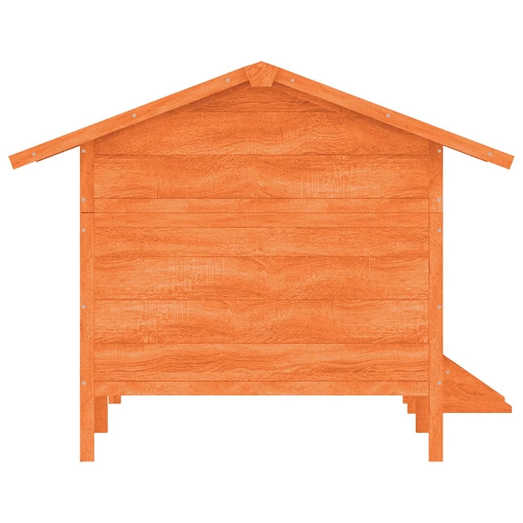 Cuccia gabbia per animali pac 159 x 120 x 88,5 cm legno di pino massiccio marrone 02_0041719