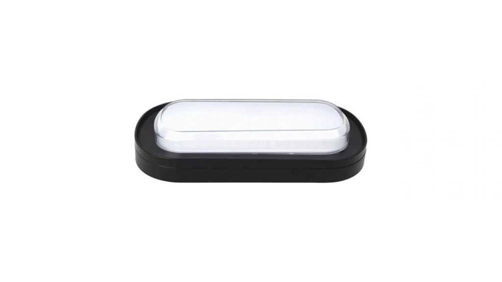 Plafoniera Applique Led 23W Nera Esterno IP65 CCT 3 colori 3000K-4000K-6500K