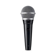 Microfono a filo shure pga48 qtr black e silver - 0042406397094