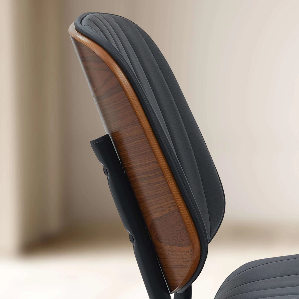Sedia visitatore Tiffin in ecopelle 1