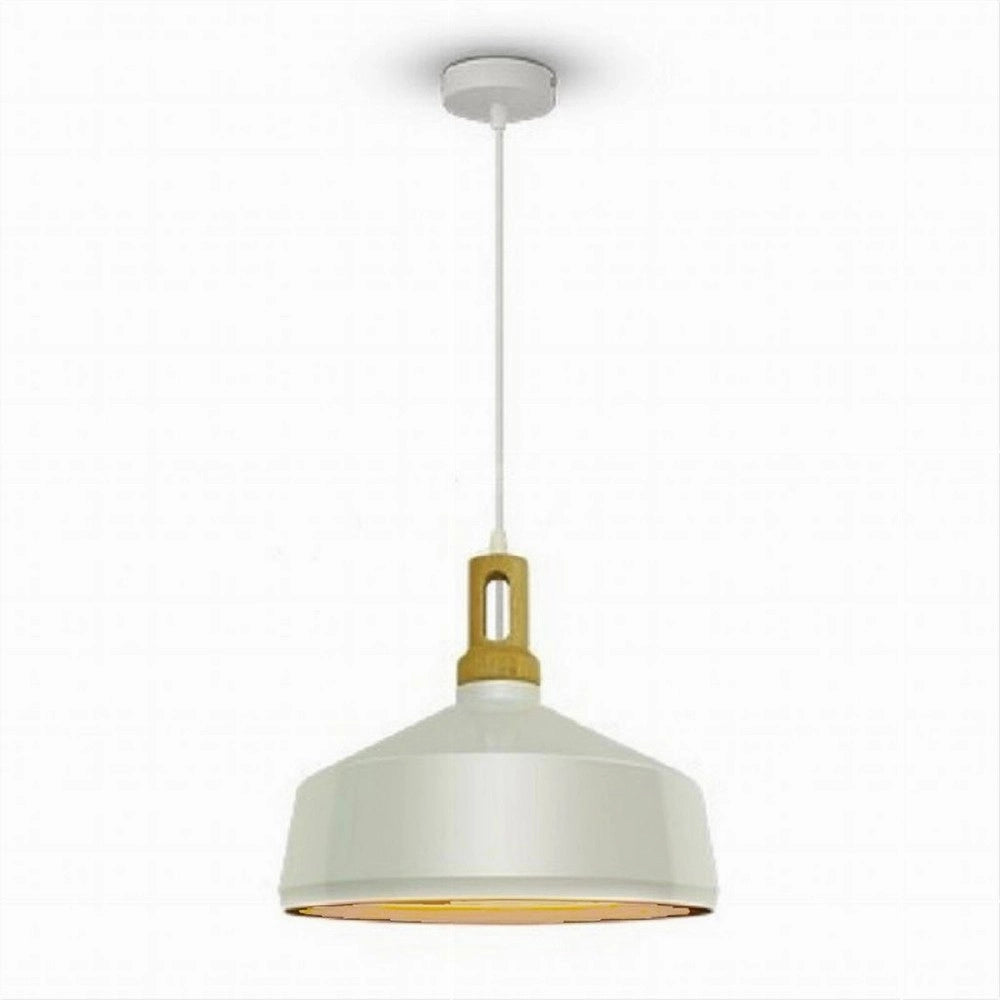 Trade Shop - Lampadario A Sospensione Stile Industriale In Metallo Pendente A Coppa E27 A93 -