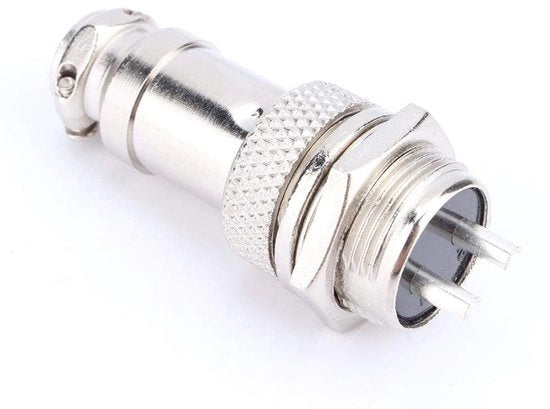 Connettore a 2 pin a vite tipo Schroef per applicazioni elettriche Gx16
