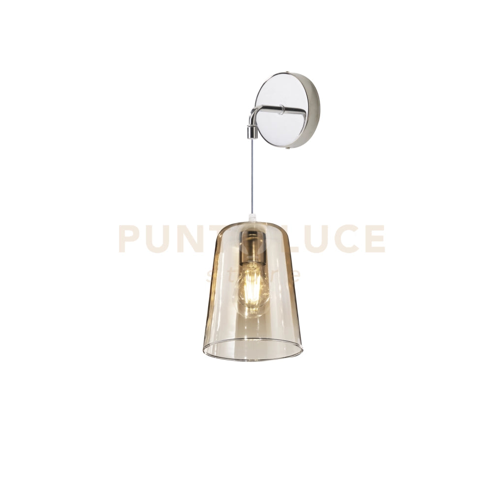 APPLIQUE BIANCO REGOLABILE 1 LUCE AMBRA 1164BI-A-AM