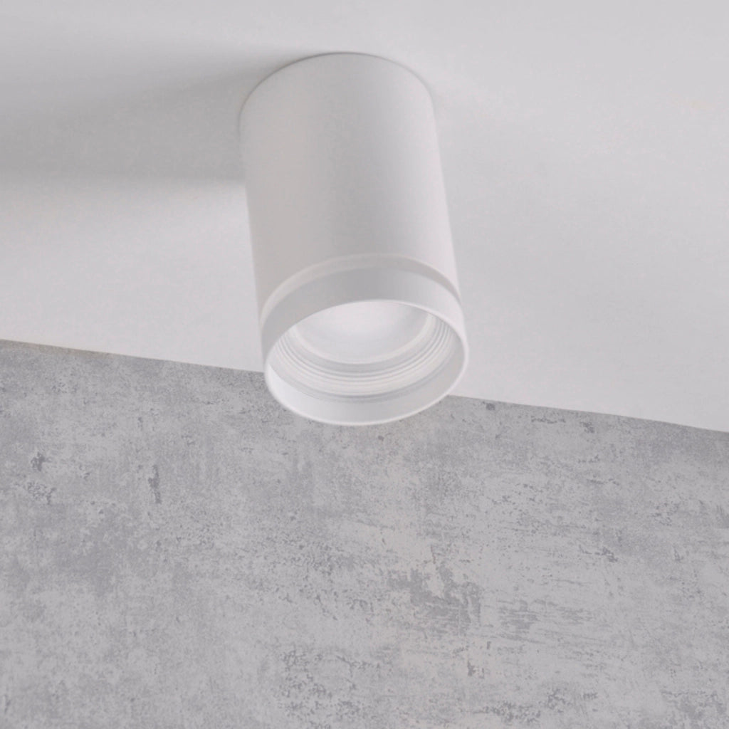 Faretto da soffitto bianco GU10 Polux Fabri 319883