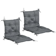 Cuscini per sedie da giardino ¨C zephmum ¨C Grigio 98x50x8 cm