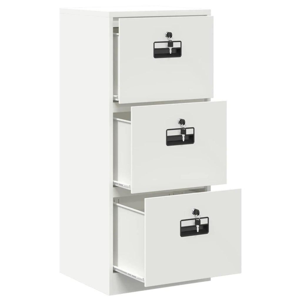 Armadio per File con cassetto Bianco 45,5 x 42 x 106,5 cm 891621