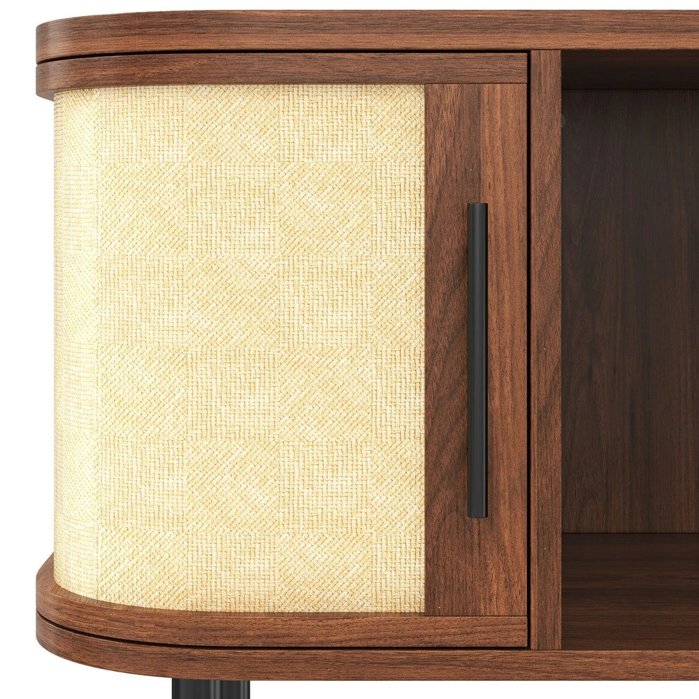 Tavolino da Salotto con Ripiano ¨C MINIMAL ¨C MDF, Metallo, Design Moderno