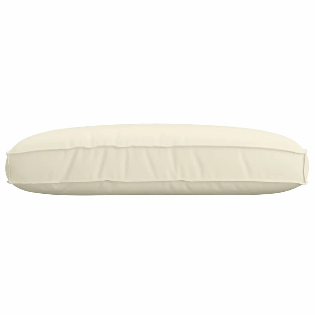Cuscino Crema 120 x 80 x 12 cm Tessuto Oxford 42001570