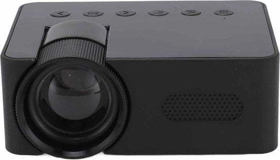 Proiettore multifunzionale 1080P - Protezione degli occhi - Cinema portatile per la casa - Esterno - Compatibile con iOS e Android - Telefono, tablet, laptop