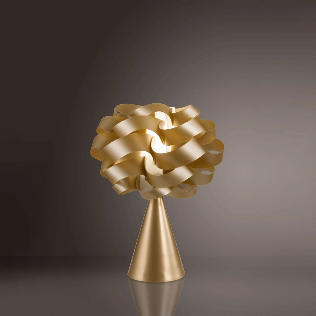 Lampada Ricaricabile Da Tavolo Cloud Polilux ® New Gold 1 Luce Led