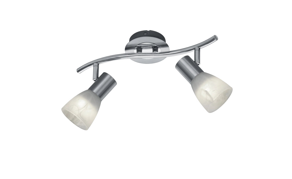 Faretto da Interno a LED in Metallo Nickel Opaco