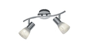 Faretto da Interno a LED in Metallo Nickel Opaco