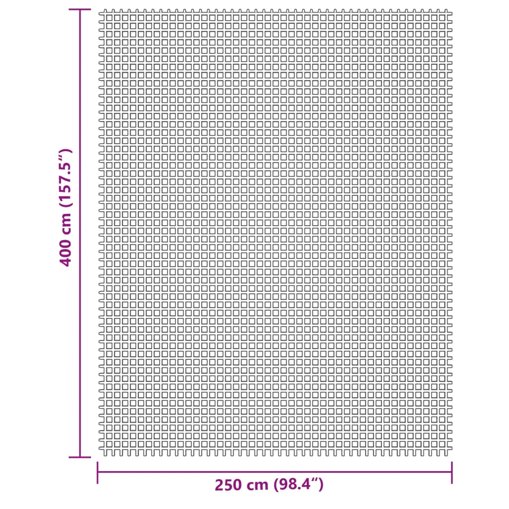 Tappeto da Tenda Crema 4x2,5 m