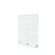 Credenza alta VELBRUK bianco pietra
