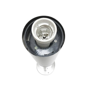 Palo 60cm Lampione Nero Giardino Esterno e27 led Lampioncino