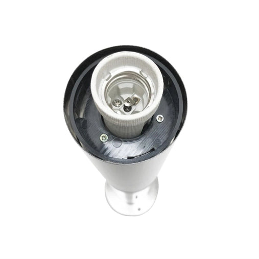 Palo 60cm Lampione Nero Giardino Esterno e27 led Lampioncino