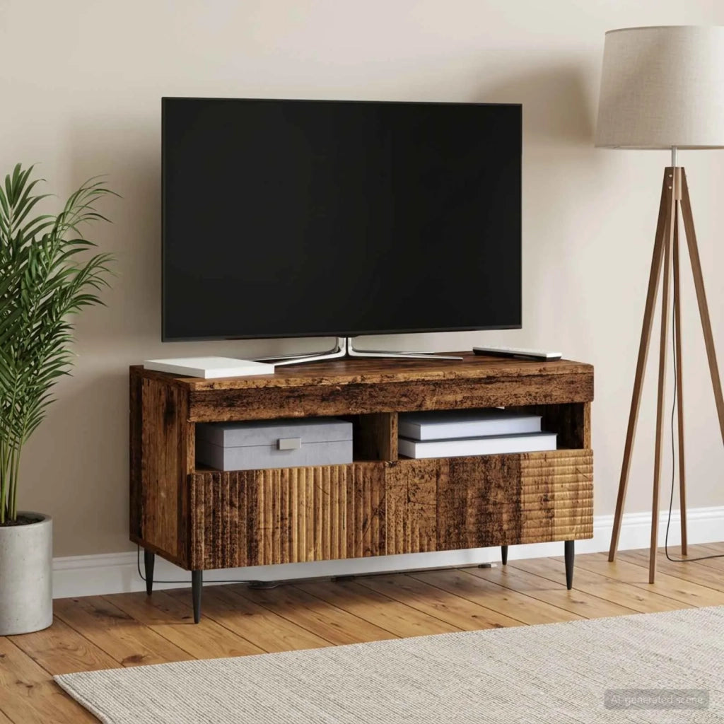 Mobile TV LED Legno antico Legno ingegnerizzato 897003