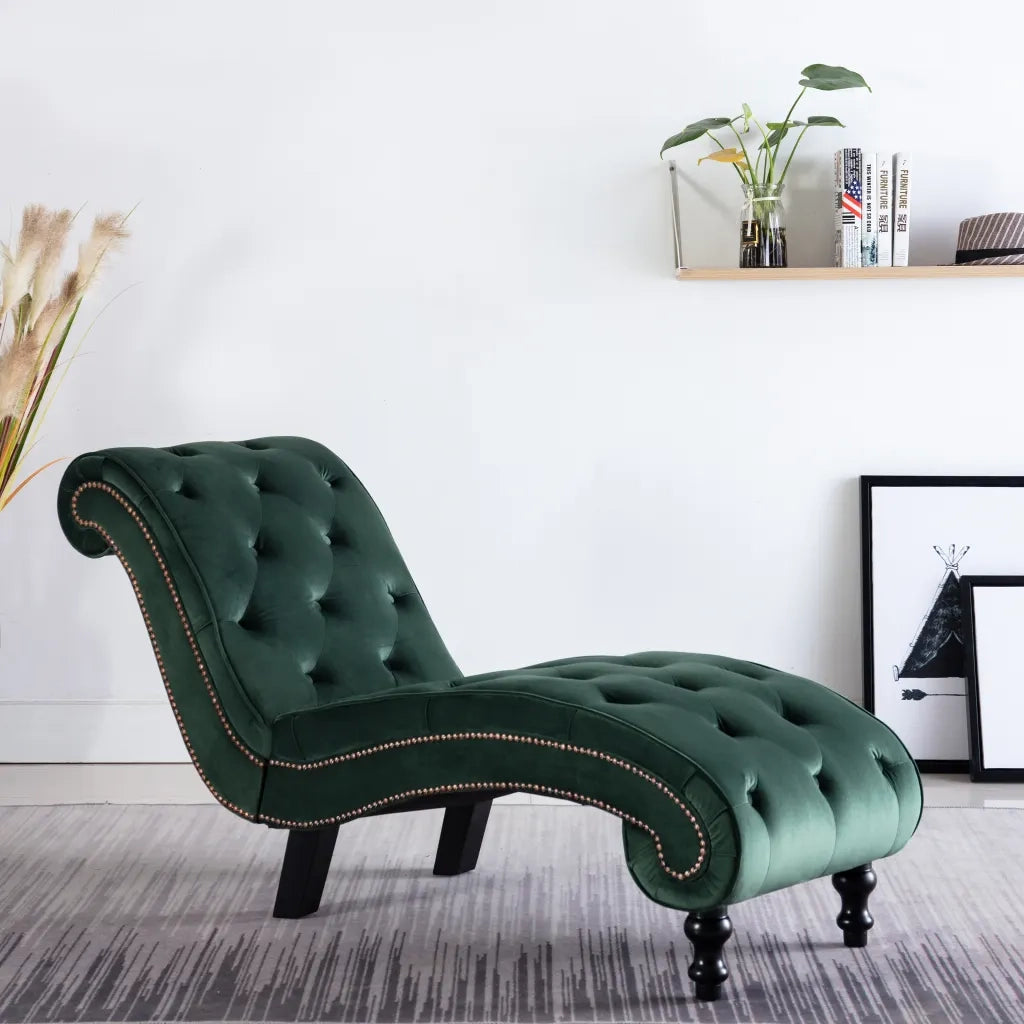 Sdraio Verde in Velluto CFW9415991