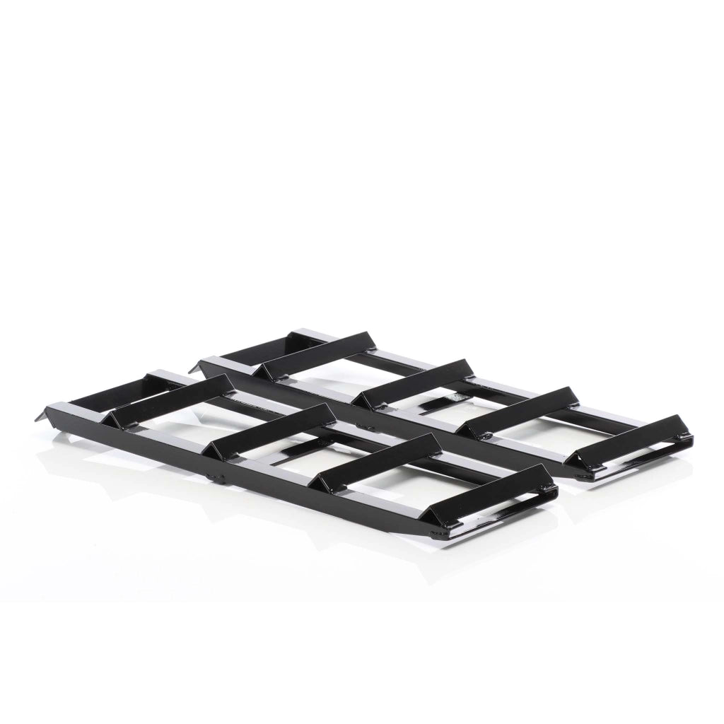 set 2x rampa di carico fino a 2 tonnellate per coppia, 915x350x275 mm, rampe in acciaio + estensione 2x 400 kg 650x195 mm Prolunga