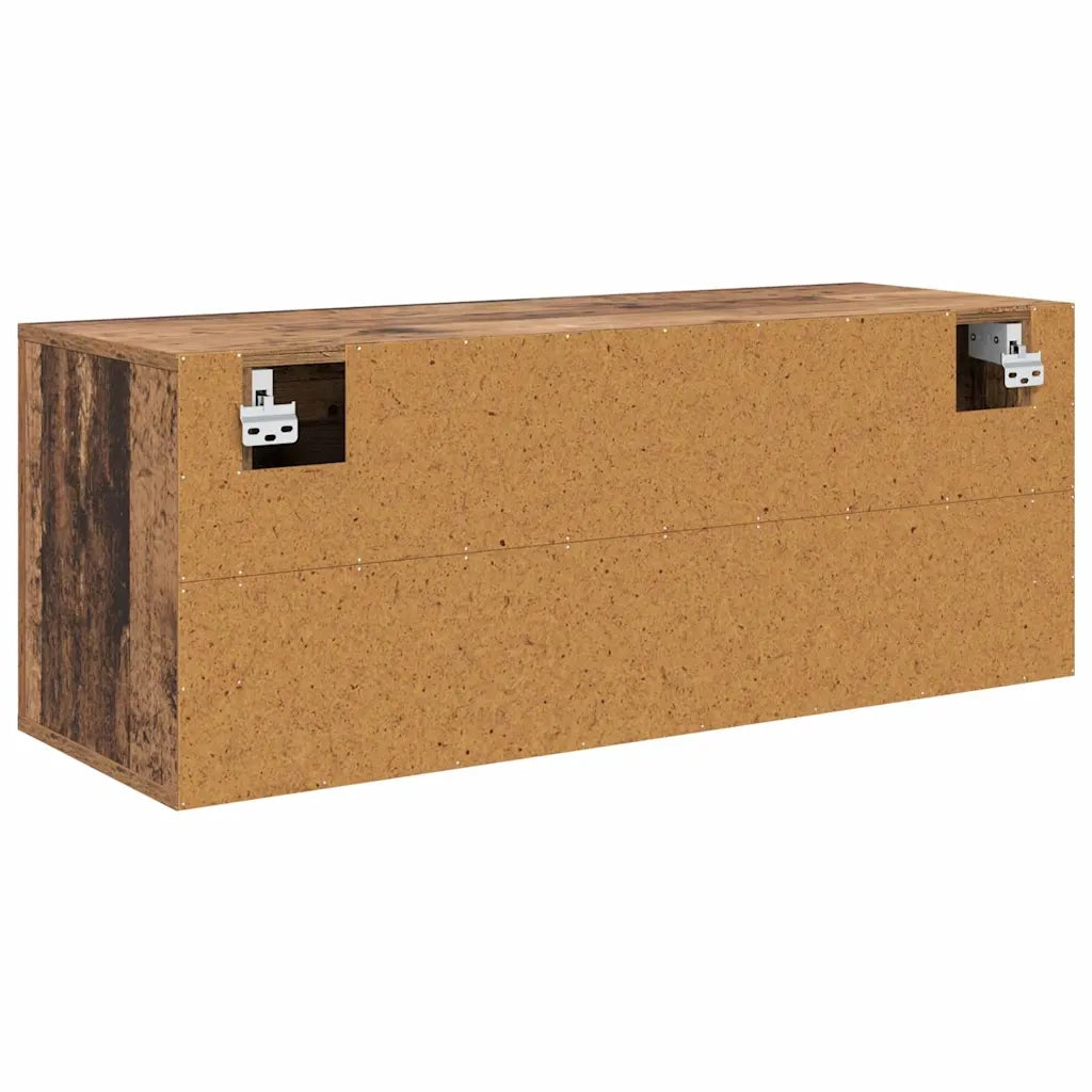 Mobile per scarpe con porta-Scarpiera Legno vecchio 100 x 35 x 38 cm