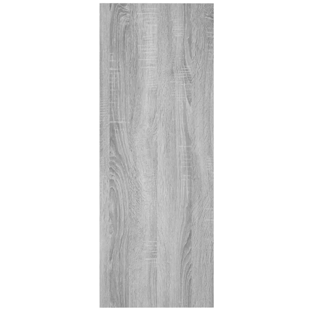 Tavolino Consolle-Tavolino da soggiorno-Tavolo Grigio Sonoma 105x30x80 cm Legno Multistrato