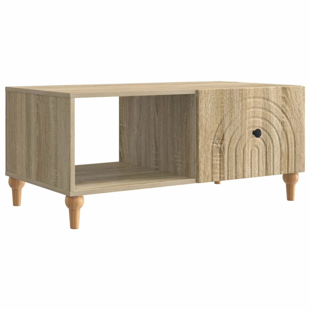 Tavolino da salotto Rovere Sonoma 90 x 50 x 40 cm 894267