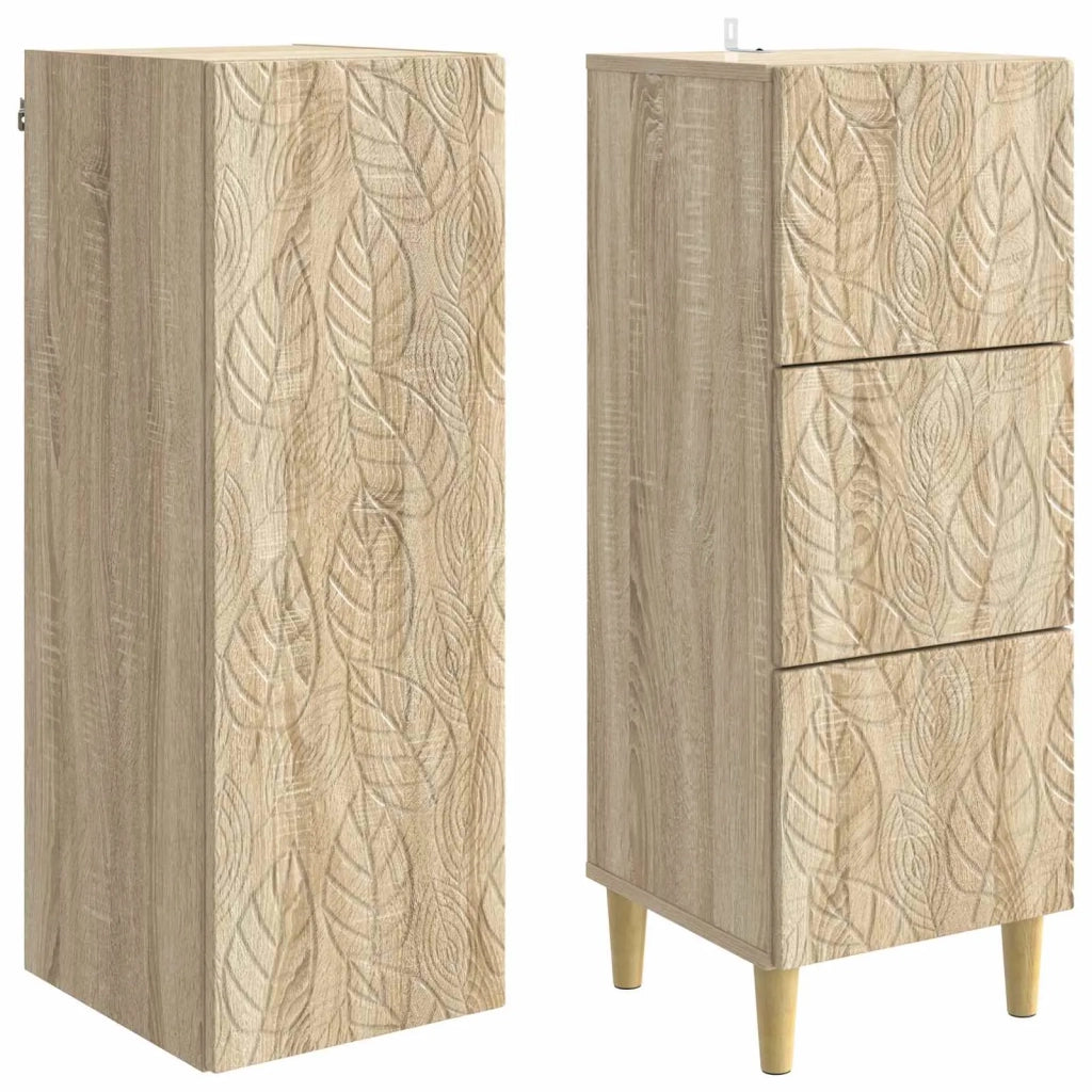 Set di armadi 2 pcs Rovere Sonoma 33 x 34,5 x 90 cm
