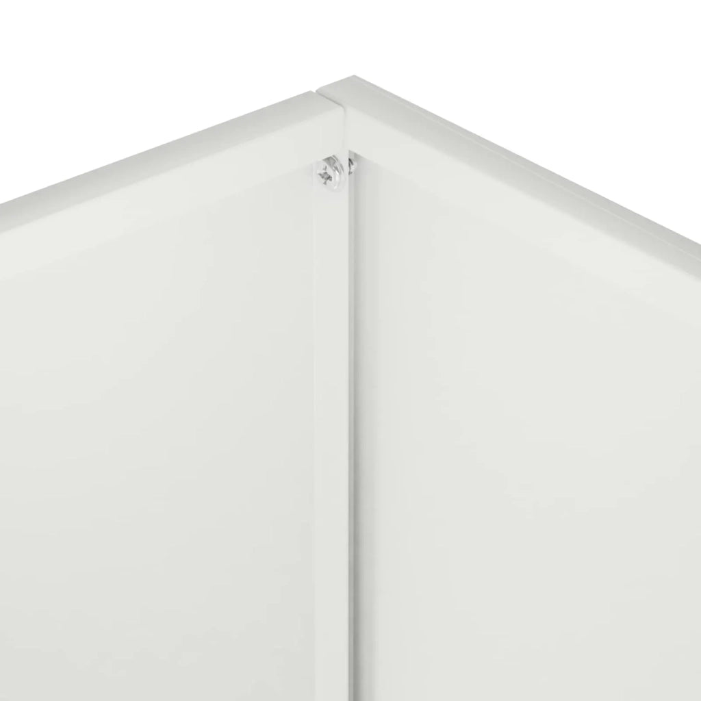 Vaso da giardino Bianco 60 x 40 x 40 cm 8005682