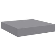 Scaffale a parete | Ripiano a parete | Mensola a parete Grigio 23x23,5x3,8 cm in MDF