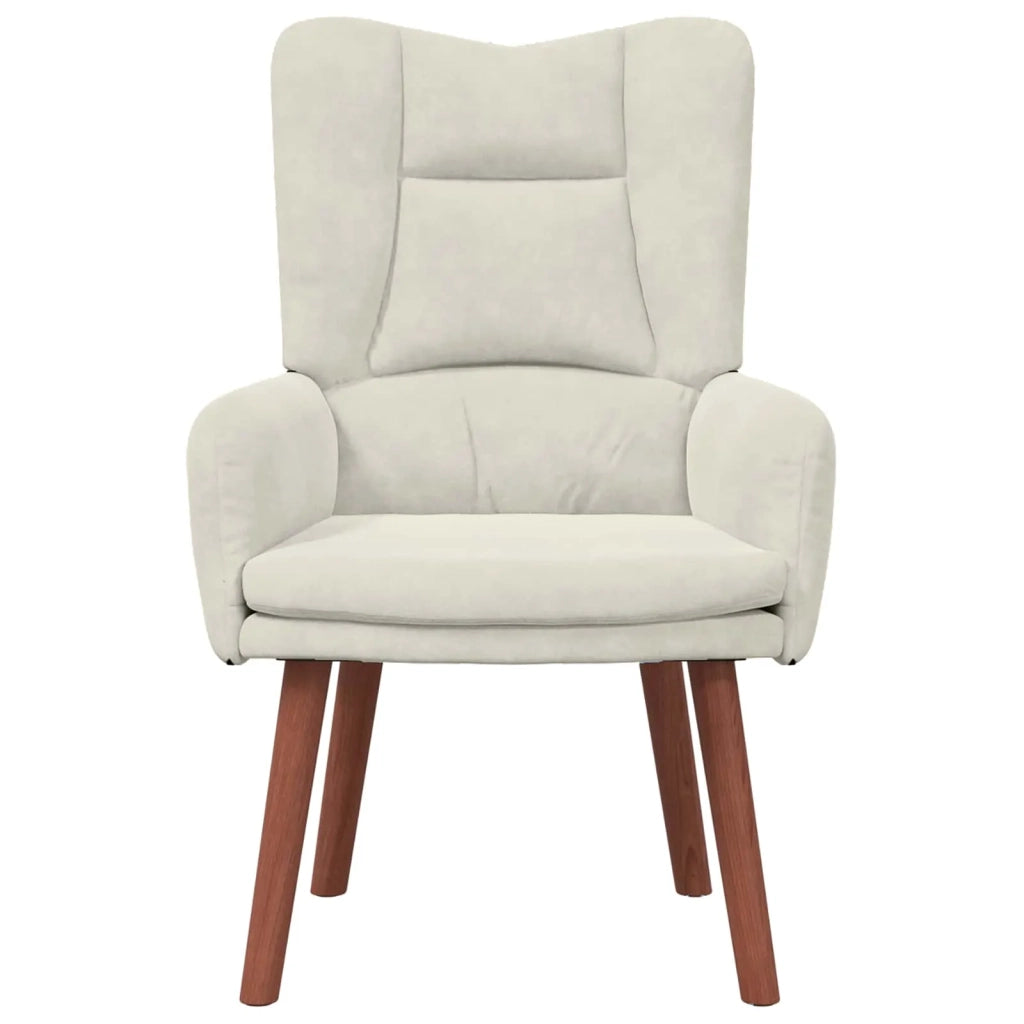 poltrona Crema 63 x 67 x 94 cm Velluto 42001811